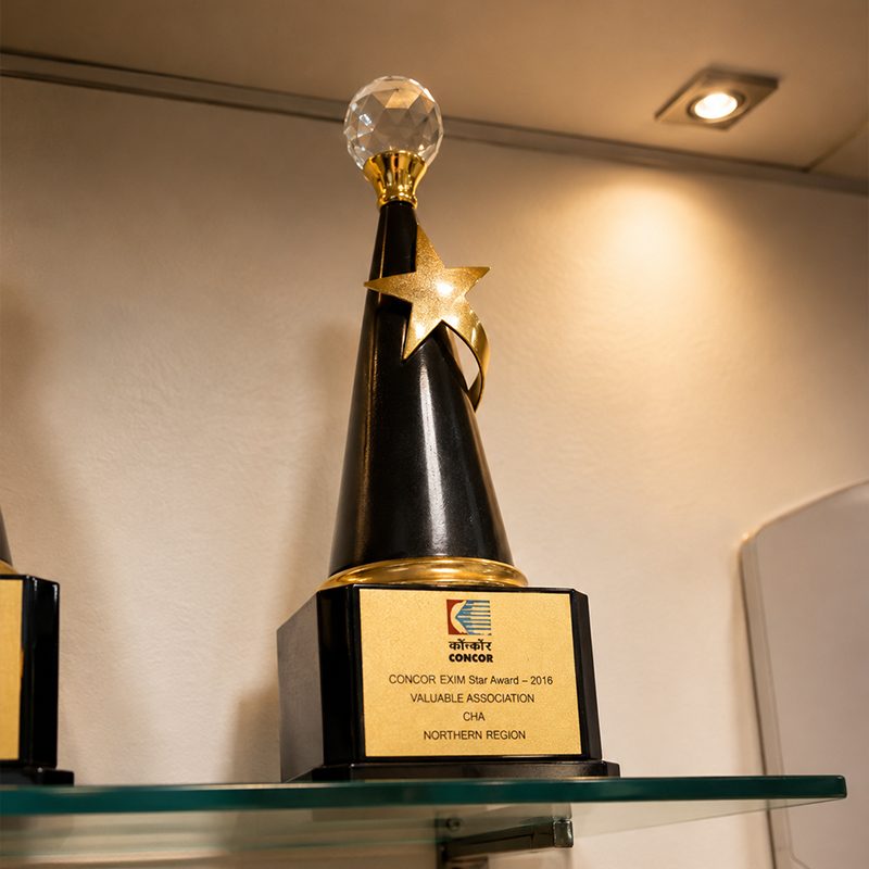 Editorial photograph slot reserved for a recognition record from the company archive